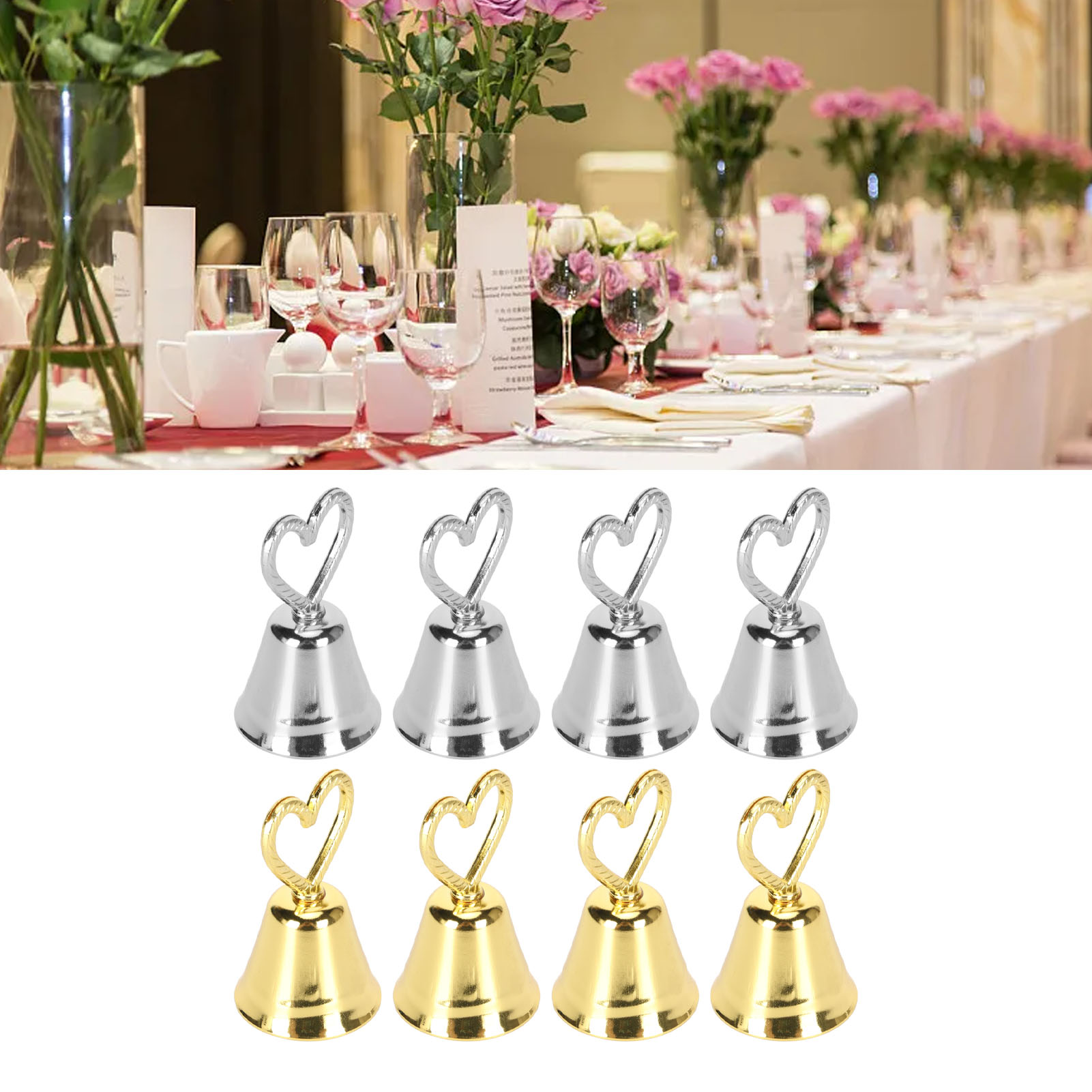 ゴールドのプレースカードホルダー、手作りのテーブルナンバーホ - Table Number Gold のレビューと価格