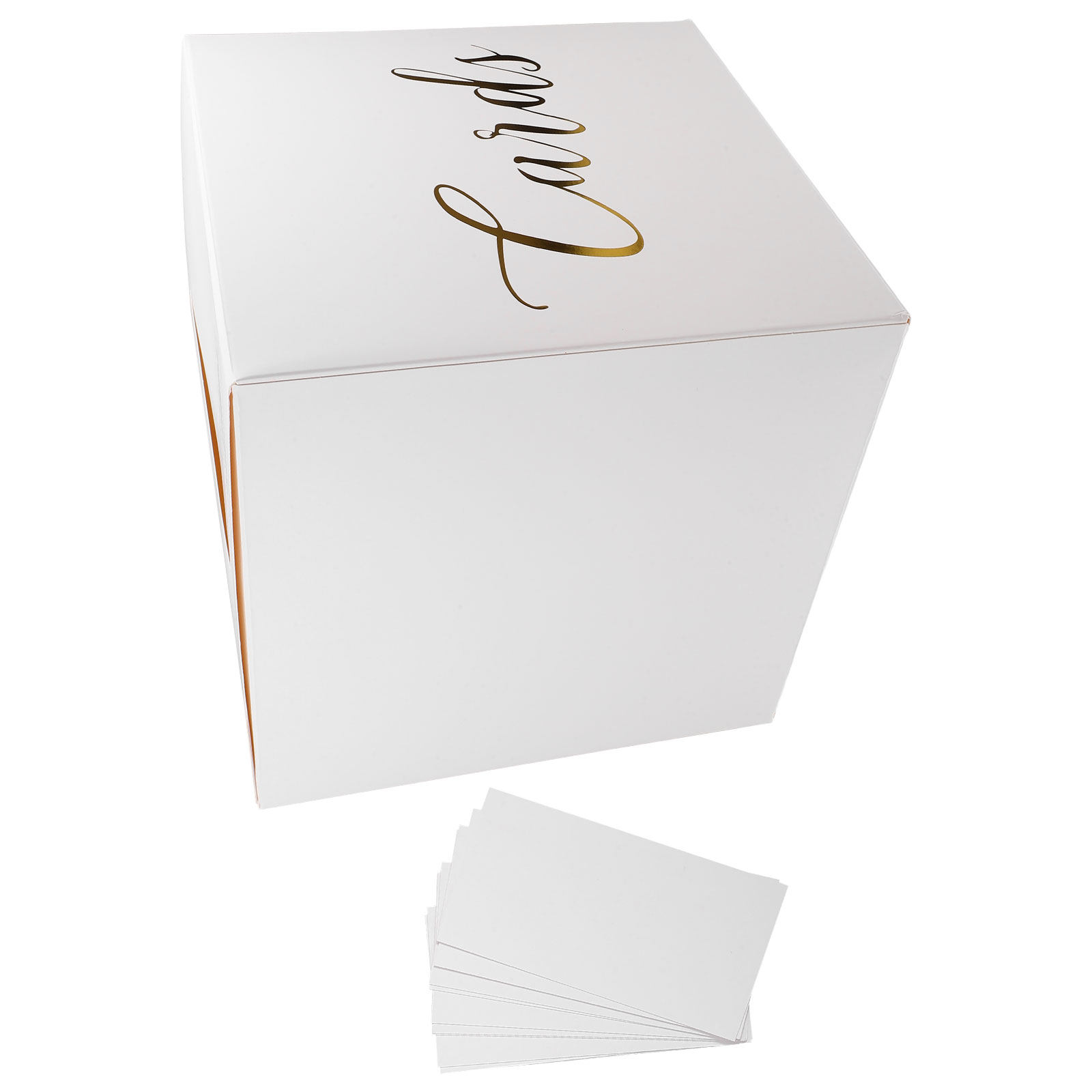 1個入り ウェディングカードボックス 再利用可能な紙製ギフト - Wedding Card Box のレビューと価格