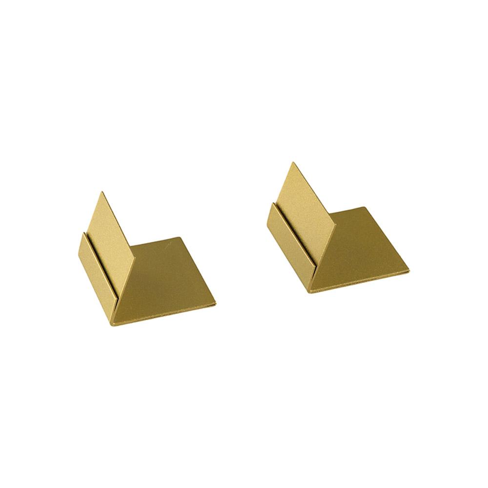 テーブル番号スタンド、金属製ネームカードクリップ、ゴールド、 - Table Number Gold のレビューと価格